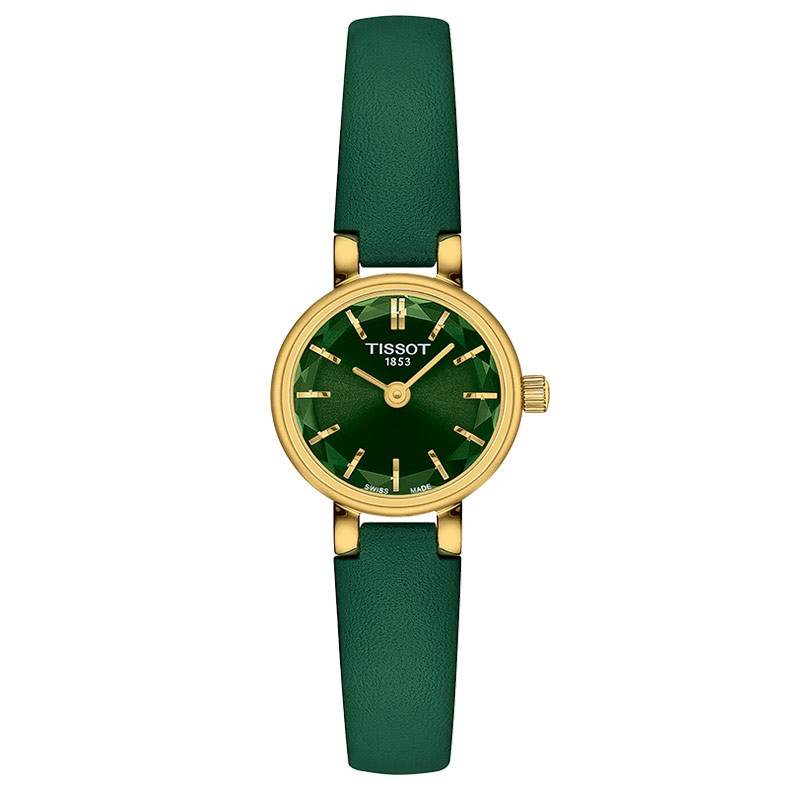 TISSOT Quartz Movement 30m Waterproof Women's Watch Green Dial