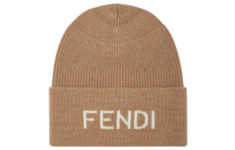 FENDI FENDI Beanies Unisex Brown