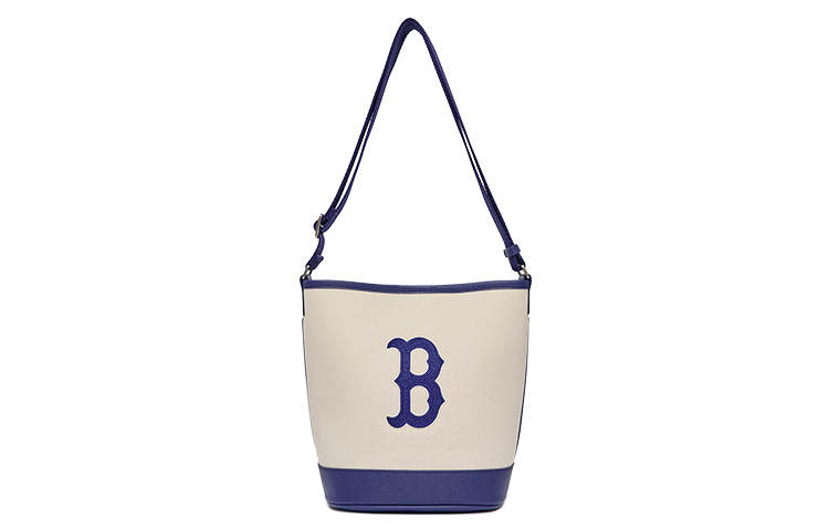 MLB Polyester Tote Bag, Shopping Bag, Bucket Bag, Crossbody Bag, Shoulder Bag Unisex Marine Blue & White Multicolor