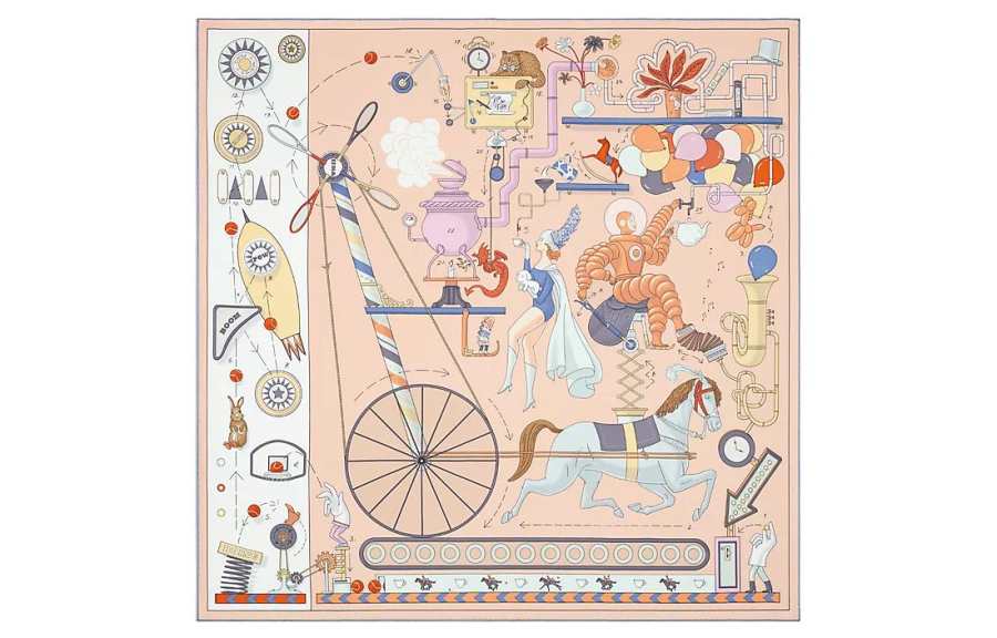 HERMES HERMES Scarves Women's