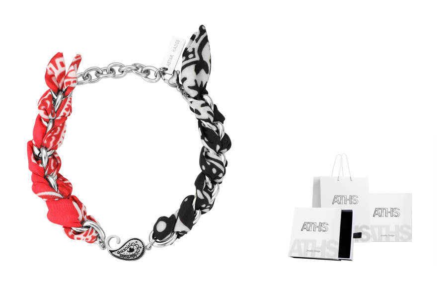 ASTAR HADES ASTAR HADES Titanium Steel Patchwork Bracelet Unisex