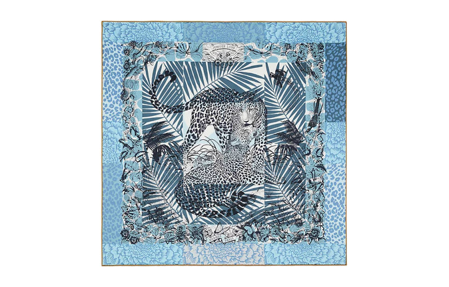HERMES Carre Silk Scarves Women's