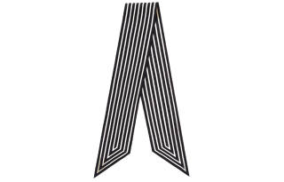 TOTEME stripe-print silk scarf