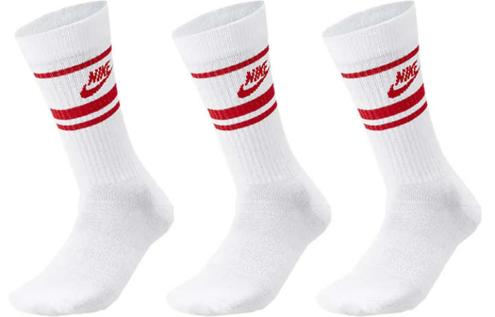 Nike Nike Sportswear Essentials Crew Socks Men's Men's White