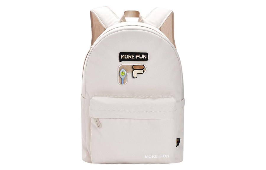 FILA FUSION Fabric Backpack Unisex Skin Gray