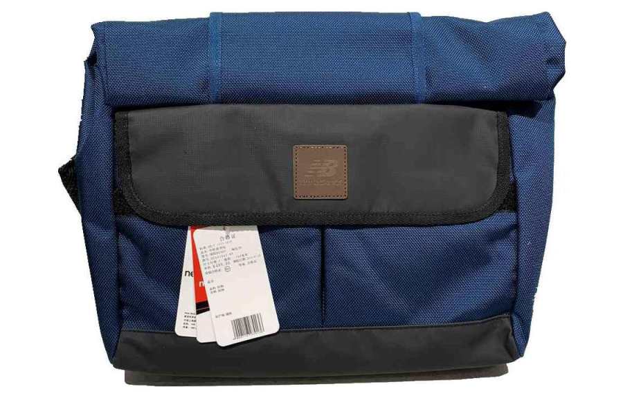 New Balance New Balance Fabric Messenger Bag, Crossbody Bag, Shoulder Bag Unisex Navy Blue