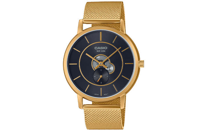 CASIO CASIO Men Standard Series 48mm Black Watch MTP-B130MG-1AV