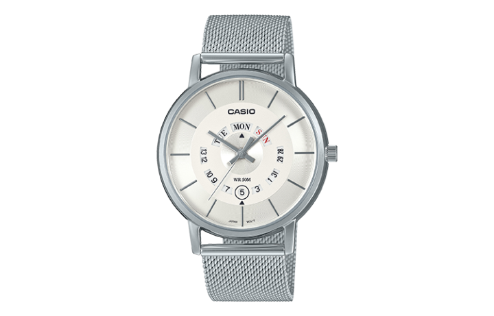 CASIO CASIO Men Standard Series White Watch MTP-B135M-7AV
