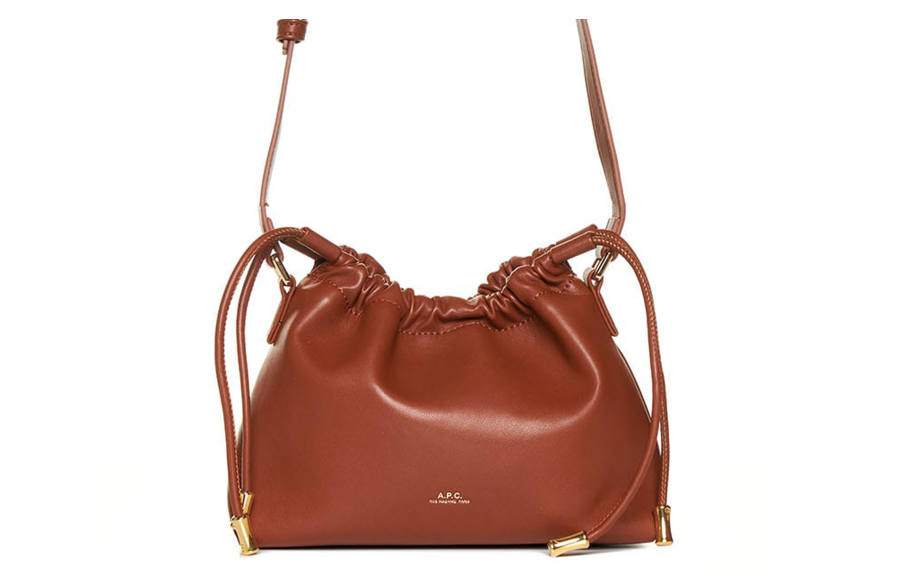 A.P.C A.P.C . Ninon Drawstring Crossbody Bag