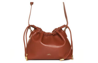 A.P.C . Ninon Drawstring Crossbody Bag