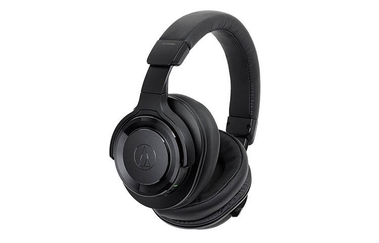 Audio Technica ATH WS990BT Bluetooth Head mounted Active Noise Cancellation Wireless Headphones