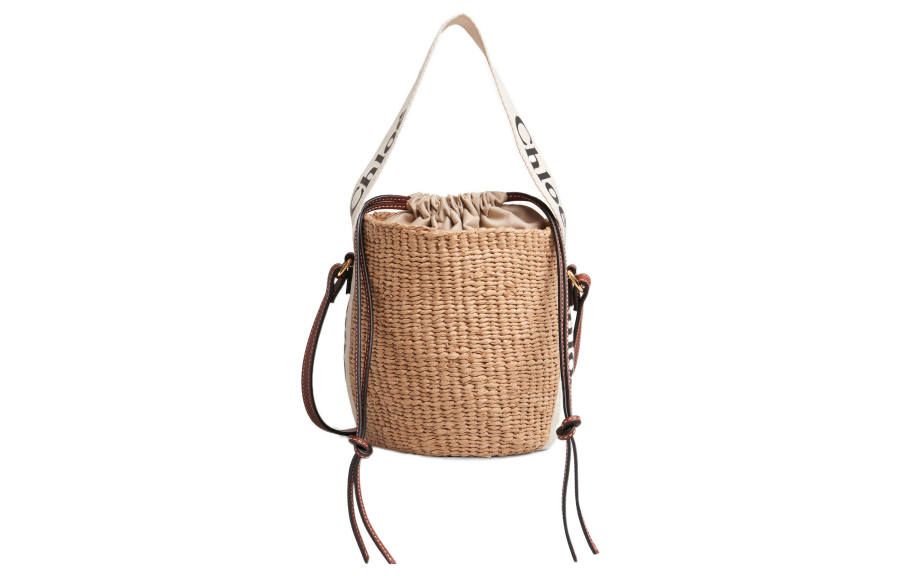 Chloé Chloe Woody Leather Shoulder Bag, Crossbody Bag, Handbag Small Women's