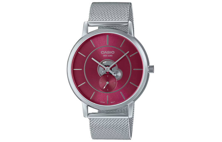 CASIO CASIO Men Standard Series Pink Watch MTP-B130M-4AV