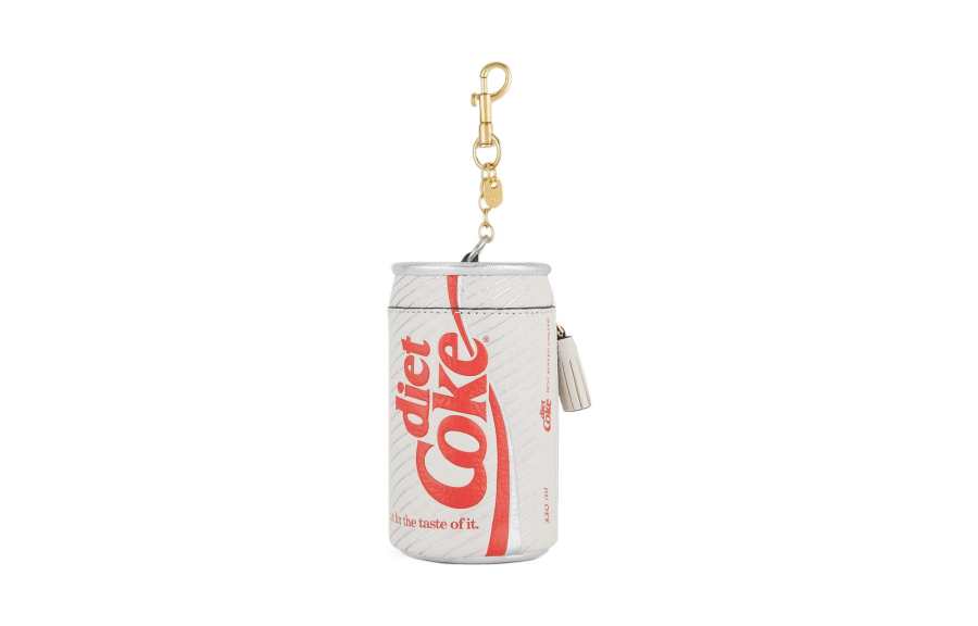 Anya Hindmarch Capra Leather Coin Purse Women's White/Red