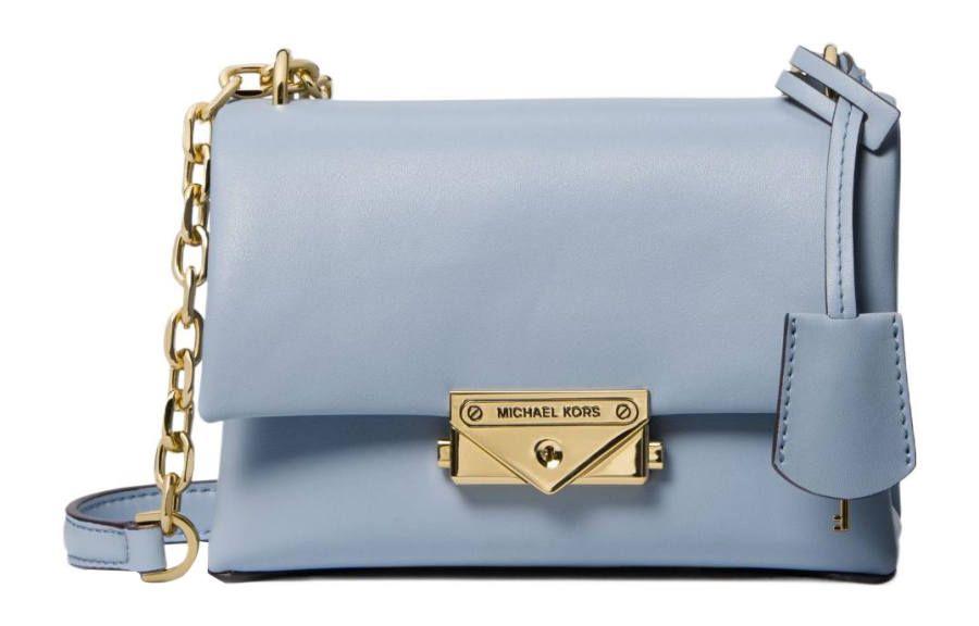 MICHAEL KORS Cece Polyester Shoulder Bag, Crossbody Bag Small Women's Light Blue