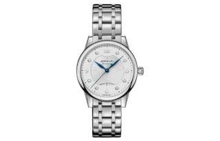 MONTBLANC Automatic Mechanical Movement 30m Waterproof Women's Watch 30mm Silver Dial Stainless Steel Case