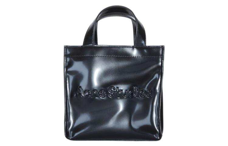 Acne Studios Polyurethane Tote Bag, Shopping Bag, Crossbody Bag, Handbag Mini Women's Black