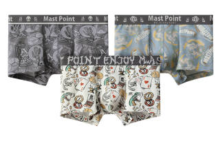 Mast Point Underpants Men's 3 Pack With Gift Box Set Included
