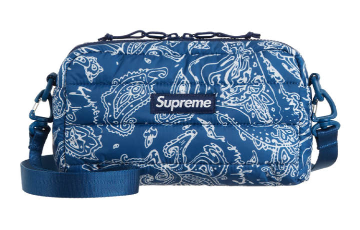 Supreme Supreme Nylon Fabric Crossbody Bag, Shoulder Bag Regular Unisex Red/Blue/Black/Green