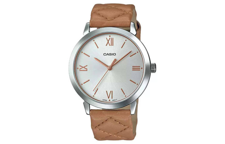 CASIO CASIO Women's Standard Series 36mm White Watch LTP-E153L-5ADF