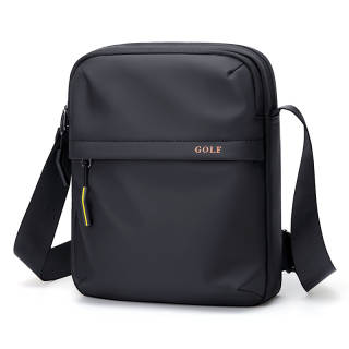 GOLF Fabric Crossbody Bag, Shoulder Bag Regular Men's Mist Black