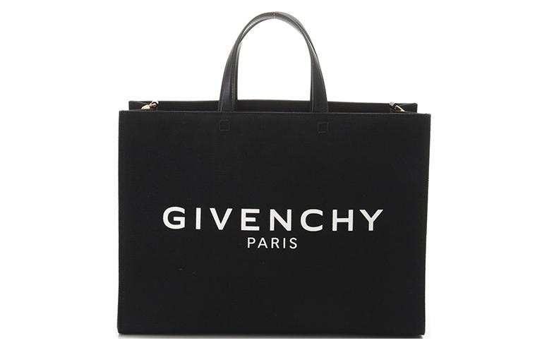 Givenchy Givenchy Canvas Shoulder Bag, Crossbody Bag, Handbag Medium Women's Black
