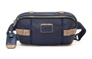 TUMI Alpha Bravo Nylon Crossbody Bag, Shoulder Bag Women's Dark Blue