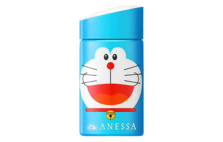 ANESSA Golden Radiance Protection, Doraemon Limited Sunscreen Lotion Moisturizing SPF50+PA++++ 60ml