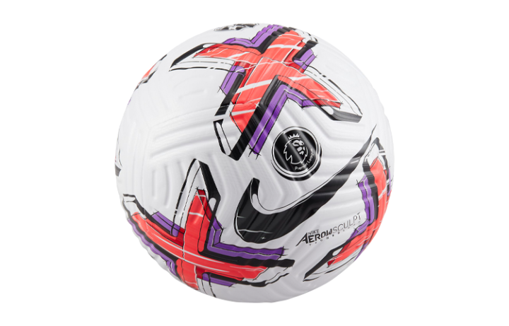 Nike Nike Size 5 Ball Soccer Ball Rubber Machine Stitched Soccer Ball Unisex White