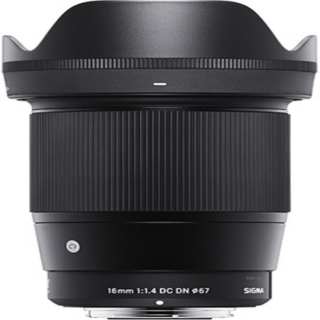 SIGMA 16mm F1.4 DC DN Half Frame Wide Angle Prime Camera Lenses