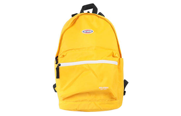 ANTA Anta Life Collection Fabric Students Backpack Regular Unisex Fragrant Fruit Yellow