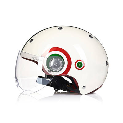 BEON CCC Half Helmet ABS Single Lens Unisex Commute Travel Motorcycle Helmets