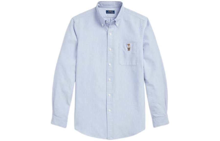 Polo Ralph Lauren Polo Bear Shirt Classic Version Men's Blue