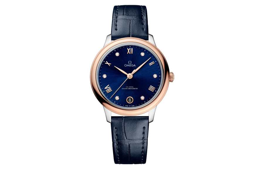 OMEGA Disc Fly Collection Elegant Collection Automatic Mechanical Movement 30m Waterproof Women's Watch