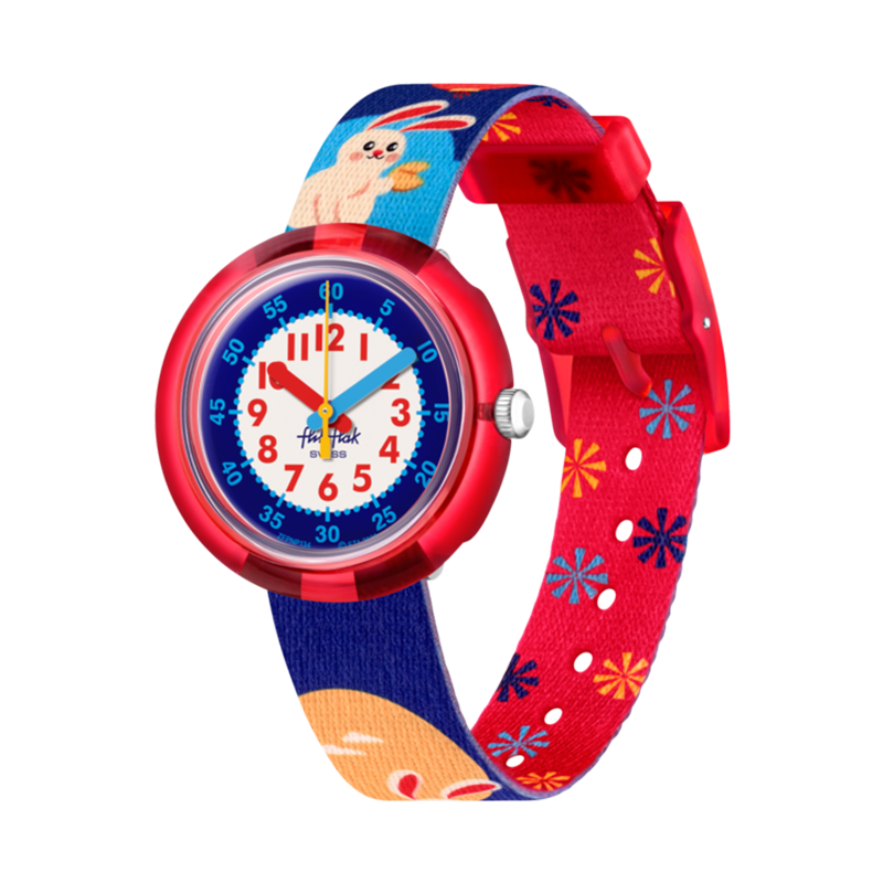 SWATCH Kids Flik Flak Feifei Series Blue Watch ZFPNP134