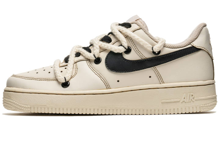 Nike Nike Air Force 1 07 Air Force 1 Low top Skateboard Shoes Men's White Brown