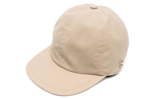 Sacai Wool Nylon Baseball Caps Men's Light Umber