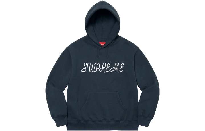 Supreme Supreme Script Hooded Sweatshirt