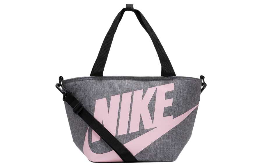 Nike Nike Polyester Tote Bag, Shopping Bag, Lunch Bag, Handbag, Crossbody Bag Unisex Gray