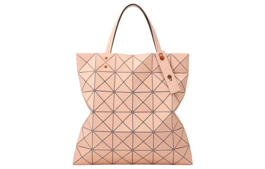 ISSEY MIYAKE Polyvinyl Chloride One Shoulder Handbag Regular Women's Orange