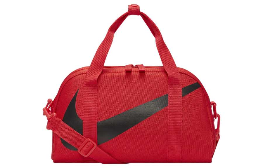 Nike Nike Polyester Gym Bag, Lunch Bag, Shoulder Bag, Crossbody Bag, Handbag Regular Unisex Red