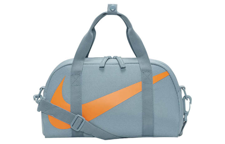 Nike Nike Polyester Gym Bag, Lunch Bag, Shoulder Bag, Crossbody Bag, Handbag Unisex Blue