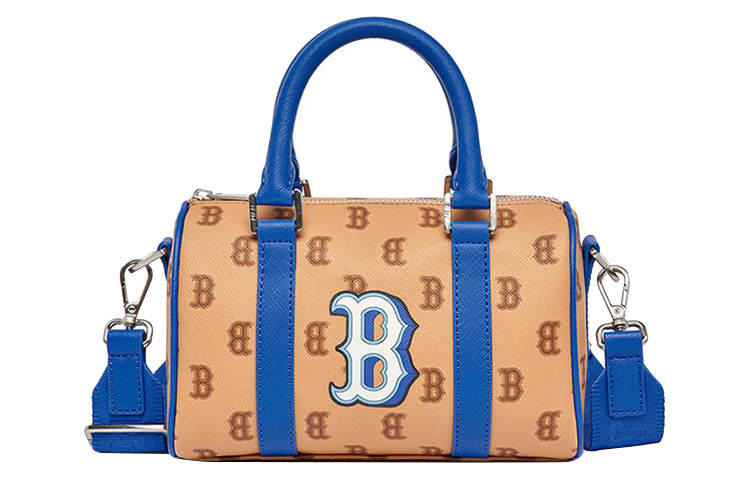 MLB MLB Artificial Leather Pillow Bag, Boston Bag, Handbag, Shoulder Bag Small Unisex