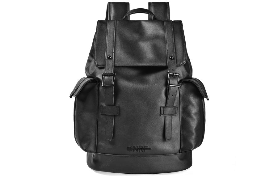 ONRF ONRF PVC Laptop Backpack Large Unisex Black