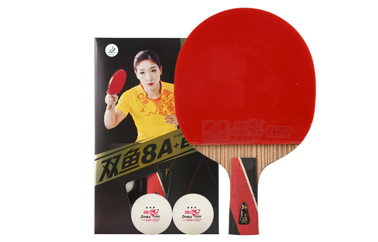 DOUBLE FISH DOUBLEFISH Ping Pong Paddles Unisex All Wood With Carbon Fiber