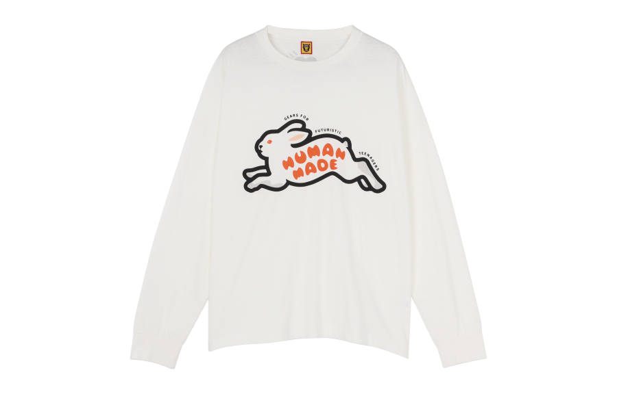 HUMAN MADE Human Made Rabbit Long-Sleeve T-Shirt