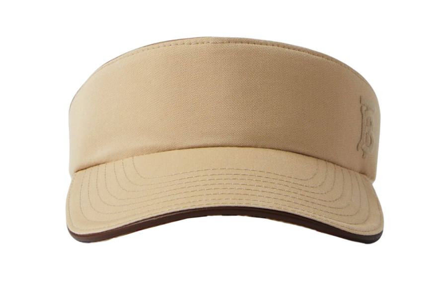 Burberry Burberry Cotton, Lambskin Sun Protection Hats Men's Khaki