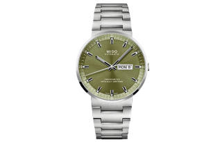 MIDO Baroncelli Automatic Mechanical Movement 50m Waterproof Men's Watches Watch 42mm Green Dial