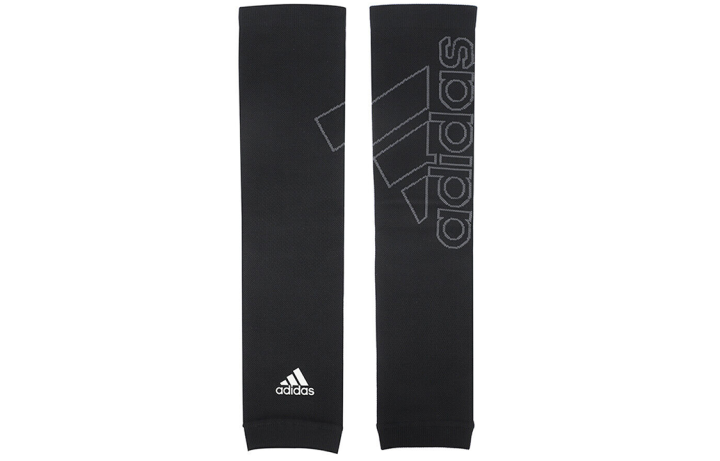 Adidas Adidas Recyclyed Polyester, Elastane Sun Protection Sleeves Unisex Black