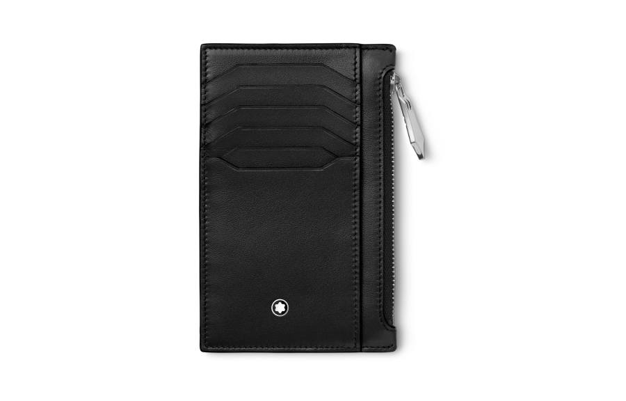 MONTBLANC Calfskin Card Holder Men's Black